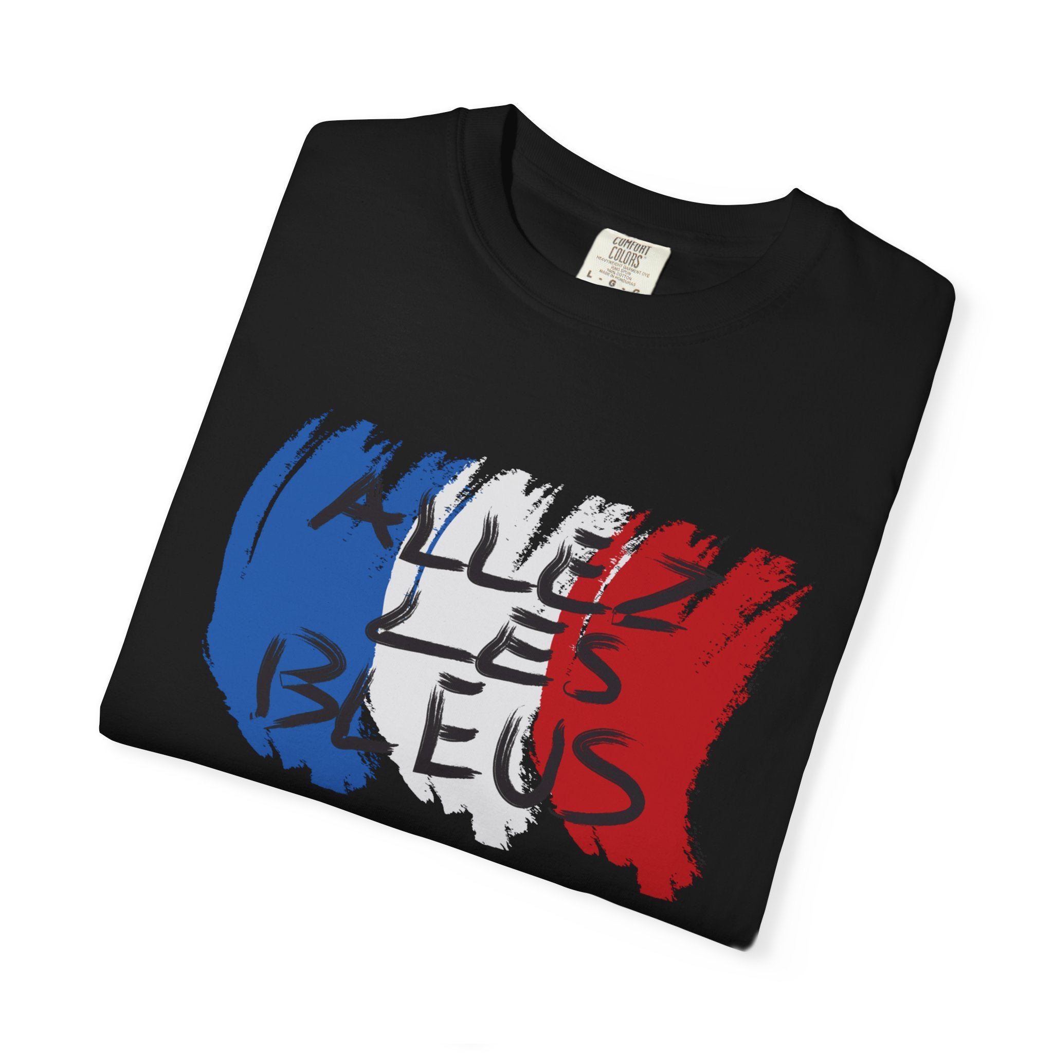 Bleu Blanc Rouge 'Aller Les Bleus' French Flag T-Shirt