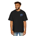 Music Is Life Tee — Retro Speaker Skull Graphic Oversized T‑Shirt