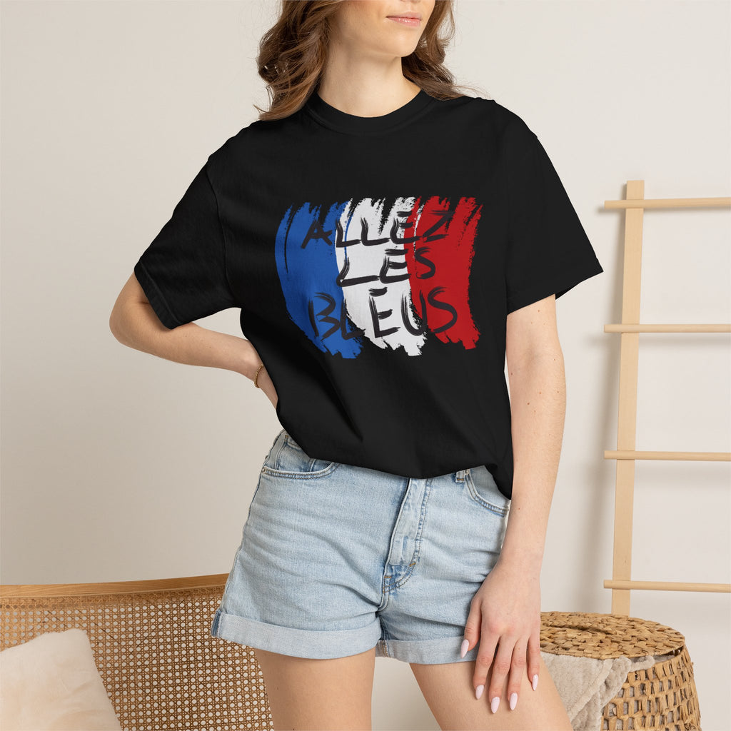 Bleu Blanc Rouge 'Aller Les Bleus' French Flag T-Shirt