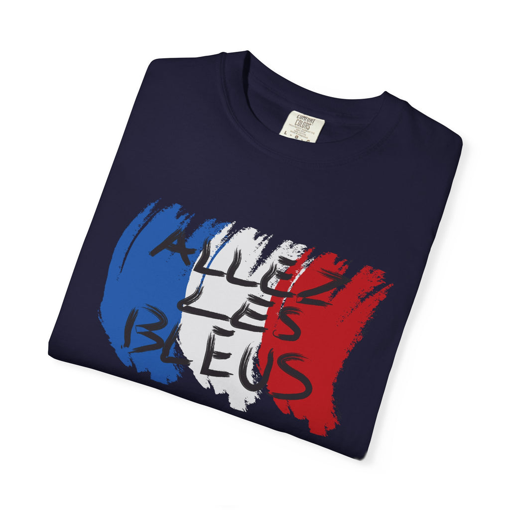 Bleu Blanc Rouge 'Aller Les Bleus' French Flag T-Shirt