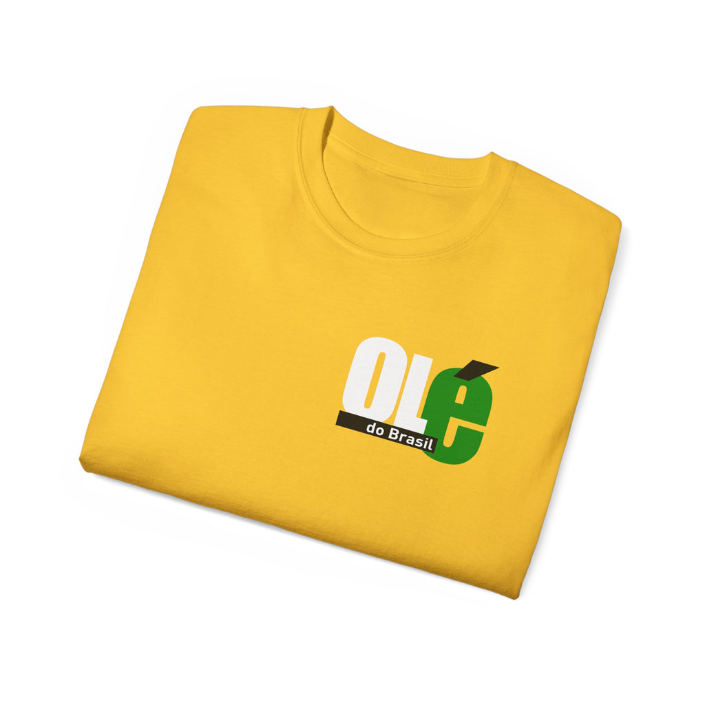 Minimal Green Apple Logo T‑Shirt — Small Chest Graphic