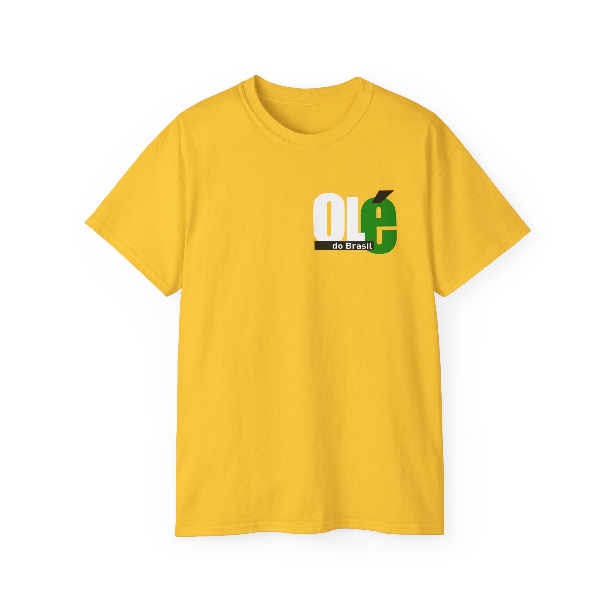 Minimal Green Apple Logo T‑Shirt — Small Chest Graphic
