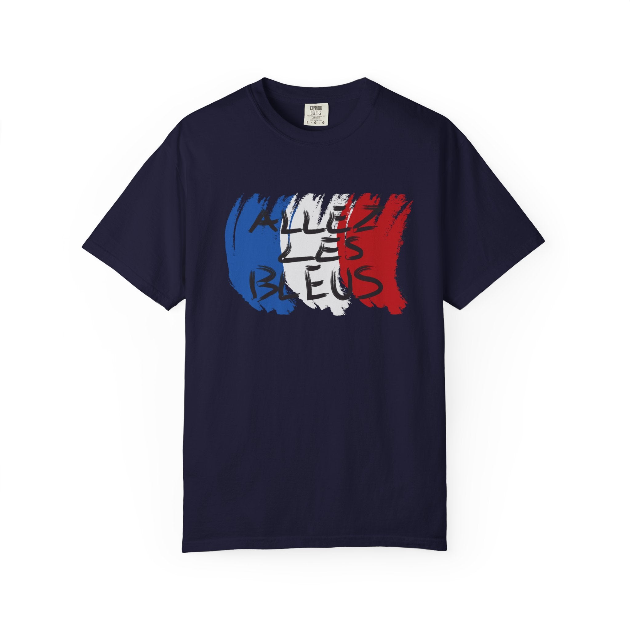 Bleu Blanc Rouge 'Aller Les Bleus' French Flag T-Shirt