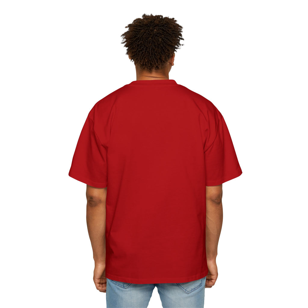 Yalla مصر Graphic Tee — Yellow Arabic Script Men's Oversized T-Shirt